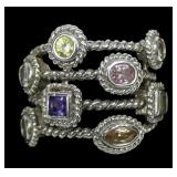 Joseph Esposito sterling silver split shank rope