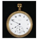 Elgin Model 3 7-jewel 12 size open face pocket