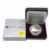 1986 Canadian commemorative dollar, .500 silver