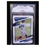 Aaron Judge 2021 Panini Donruss #182, PGC Mint