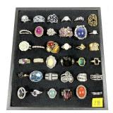 Lot, fashion rings, including Lia Sophia
