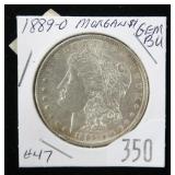 1889-O Morgan dollar- Gem B.U.