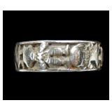 Sterling silver vintage boys and girls figural