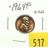 1964 Lincoln cent