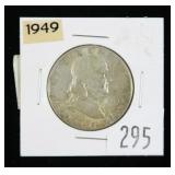 1949 Franklin half dollar- MS