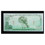 New York Olympic lottery ticket