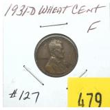 1931-D Lincoln cent