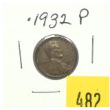 1932 Lincoln cent