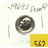 1969-S Proof dime