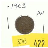 1903 Indian Head cent