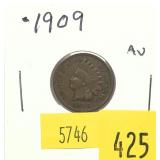 1909 Indian Head cent