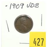 1909 VDB Lincoln cent