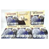 x6- State quarter collector maps, -x6 maps,