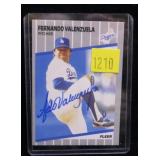 Fernando Valenzuela Fleer 1989, 76 Dodgers