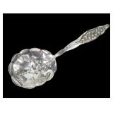Sterling "Lilly of the Valley" serving spoon,
