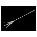 Sterling back scratcher, .865 T. oz.