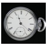 Elgin Model 3 11-jewel 18 size sidewinder open
