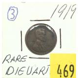 1919 Lincoln cent