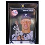 Aaron Judge signed Topps Chrome #1