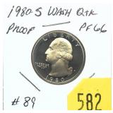 1980-S Proof quarter