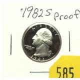 1982-S Proof quarter