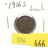 1916-S Lincoln cent