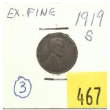 1919-S Lincoln cent