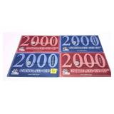 x2- 2000 Mint sets, -x2 sets, Sold by