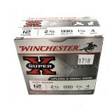 Box of 12 Ga. 2.75' No. 4 Winchester upland