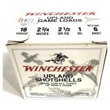 Box of 16 Ga. 2.75' No. 6 Winchester Upland