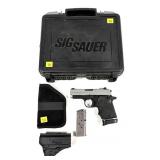 SIG Sauer P938 9mm Pistol, 3' Barrel w/Siglite
