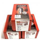 x3- Boxes of .45 Cal. (.451') 185-grain Hornady