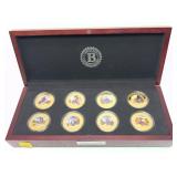 America's Legend John Wayne Gold Proof  8 pc