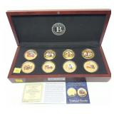 America's Legend John Wayne Gold Proof  8 pc