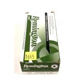 Box of .38 SPL 30-rain Remington MC cartridges,