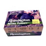 Box of 12 Ga. 3' No. 4 Remington Nitro turkey