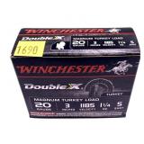 Box of 20 Ga. 3' No. 5 Winchester turkey loads,