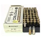 48 rds. assorted .44 spl. cartridges, Magtech