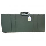 Green hard gun case, 29' x 12'