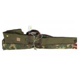 Lot, 44' camo soft gun case and 53' Ducks