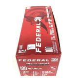 Box of 12 Ga. 2.75' No. 8 Federal Field & Target