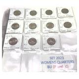 Set of 2022-23 American Women quarters, 50 pcs.