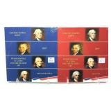 x2- 2007 Unc. Presidential dollar sets, -x2 sets,