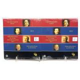 x2- 2012 Unc. Presidential dollar sets, -x2 sets,