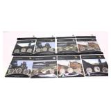 x8- America the Beautiful quarter sets, -x8 sets,