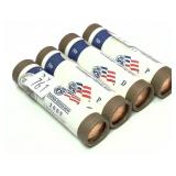 x4- Rolls 2009 Lincoln cents, -x4 rolls, Sold by