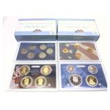 x2- 2009 Proof sets, -x2 sets, Sold by the piece,
