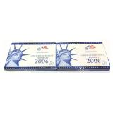 x2- 2006 Proof sets, -x2 sets, Sold by the piece,