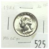 1956 Washington quarter, Unc.