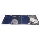 Lot of empty coin folders, 4 pcs.